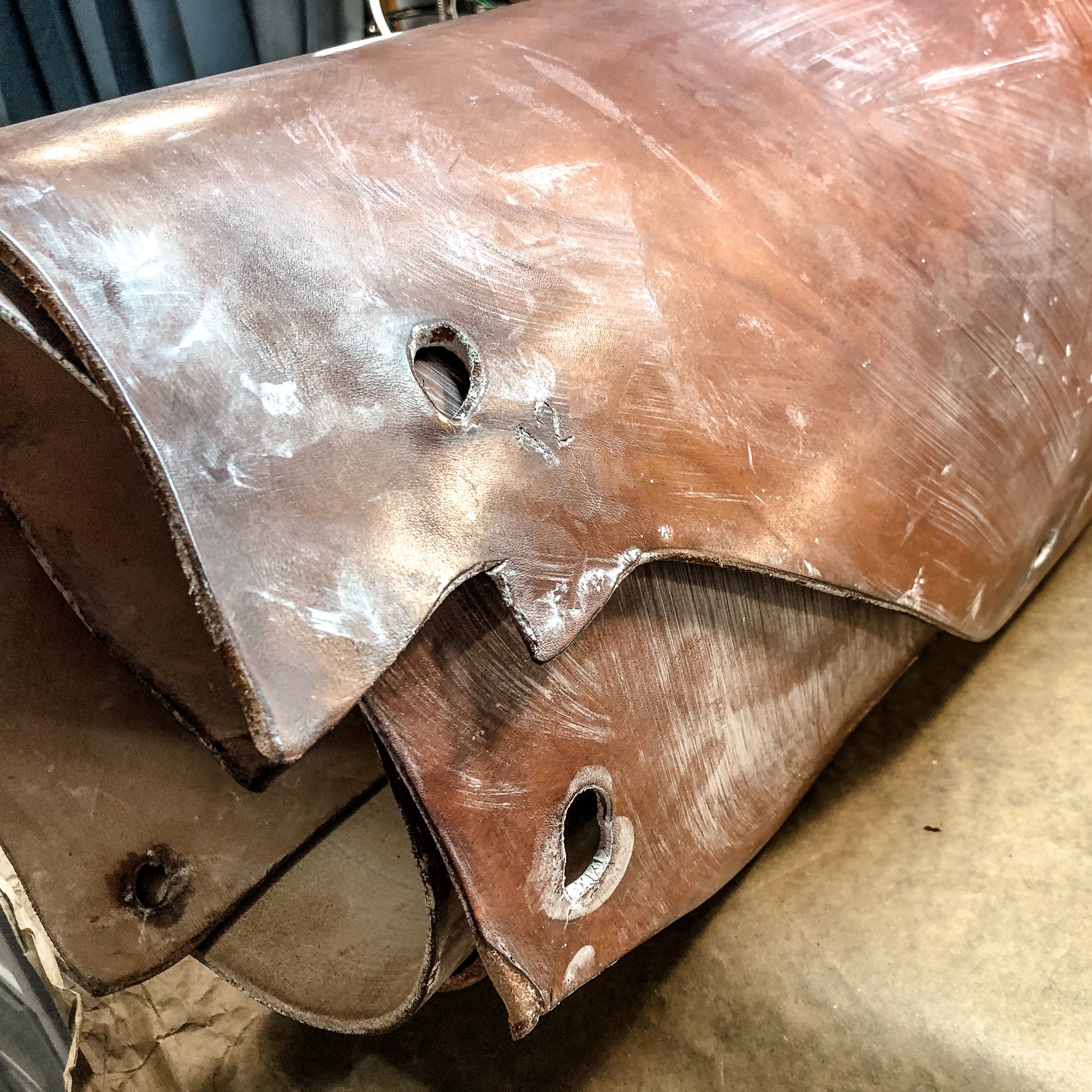 Oak Bark Tanned Bridle Leather | J&FJ Baker & CO | Veg Tan