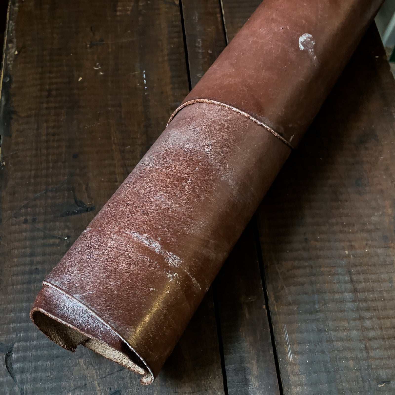 Oak Bark Tanned Bridle Leather | J&FJ Baker & CO | Veg Tan