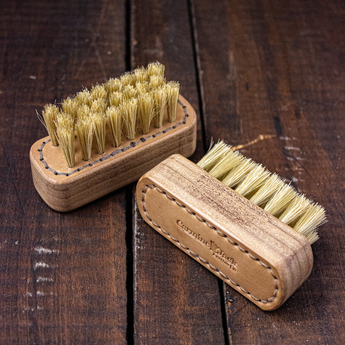 Leather Beard Brush